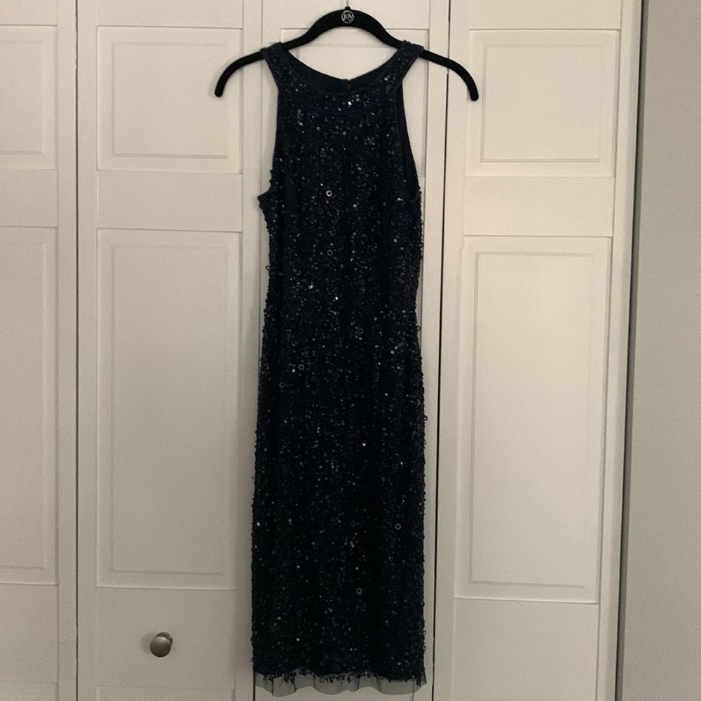 Adrianna Papell Sequin Dress